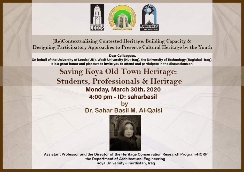 Sahar Basil Mahmood; Koya University