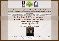 Sahar Basil; Koya University