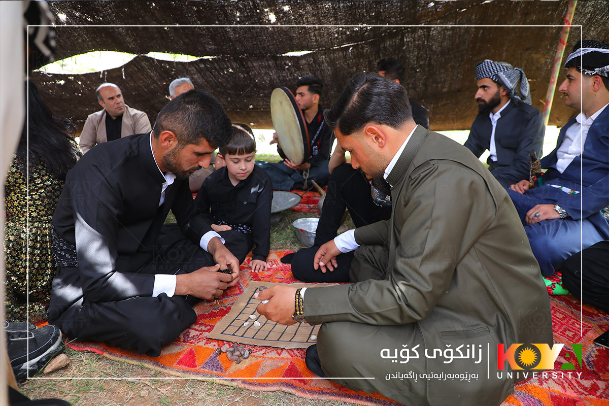 ڕەشماڵی کوردەواری لە زانکۆی کۆیە