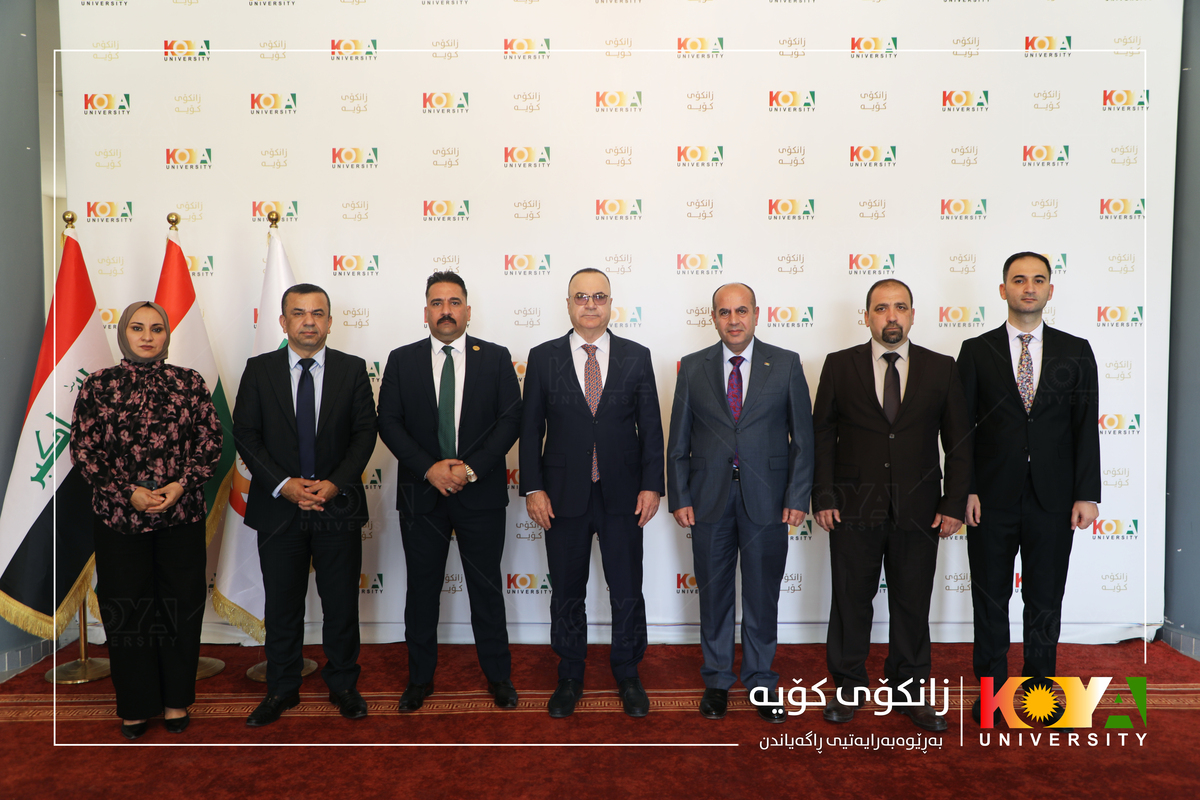 The President of Koya University receives a delegation from the Presidency of the Republic of Iraq
