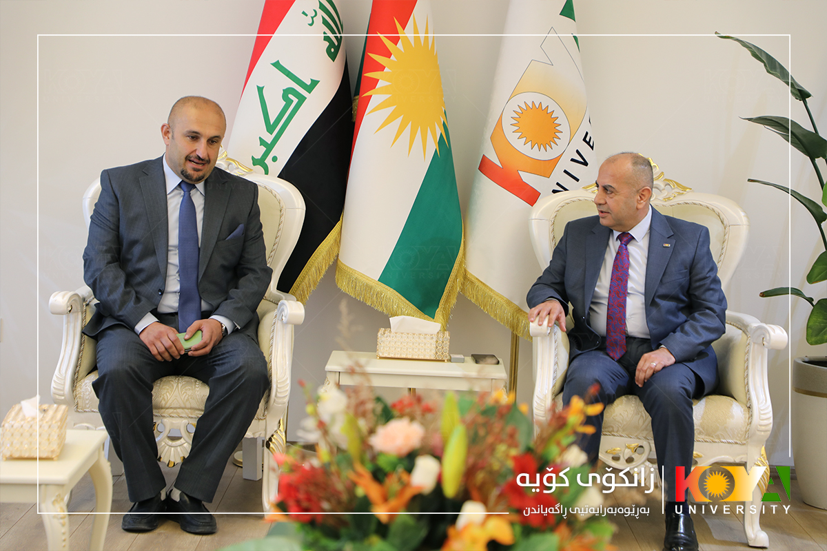 Koya University President Prof. Dr. Mohammad H. S. Zangana Receives Ambassador Dr. Daroon Fredoon Abdullah