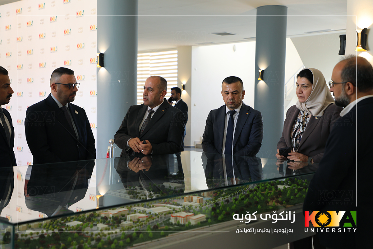 Joint Committee from Ministry of Higher Education and Ministry of Environment of Federal Government Visits Koya University