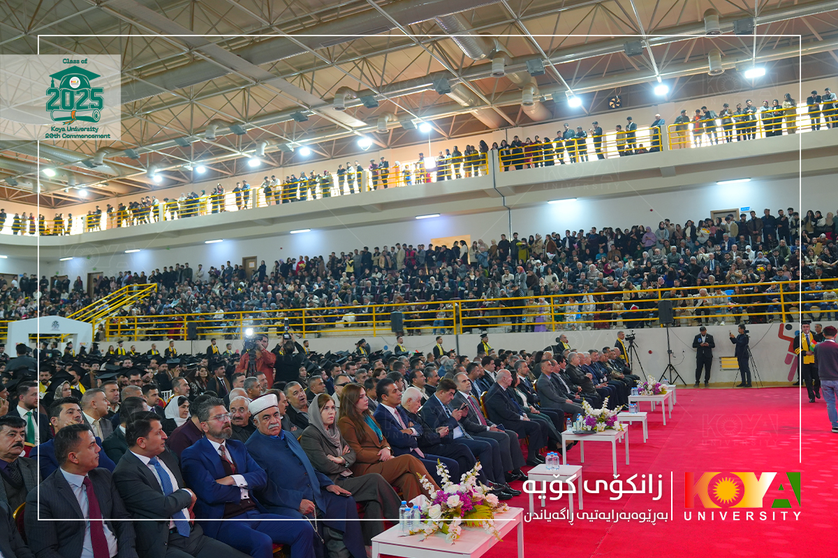 ئاهەنگی بیستەمین خولی دەرچووانی زانکۆی کۆیە بەڕێوە چوو