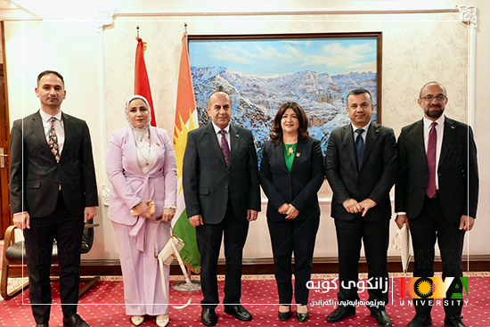 Koya University President Visits the Head of Kurdistan Region’s Tourism Board to Enhance Joint Cooperation