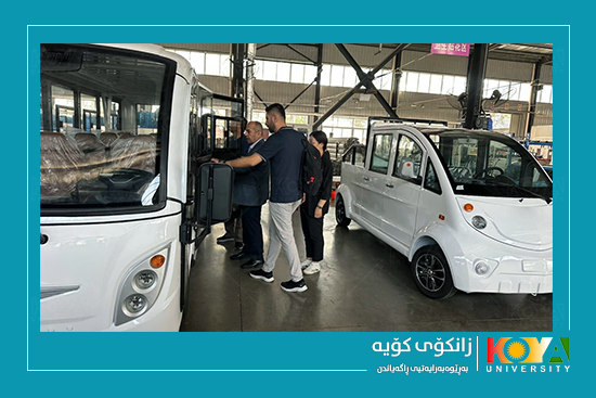 Funded by the KRG Deputy Prime Minister: Koya University Secures 12 Electric Buses
