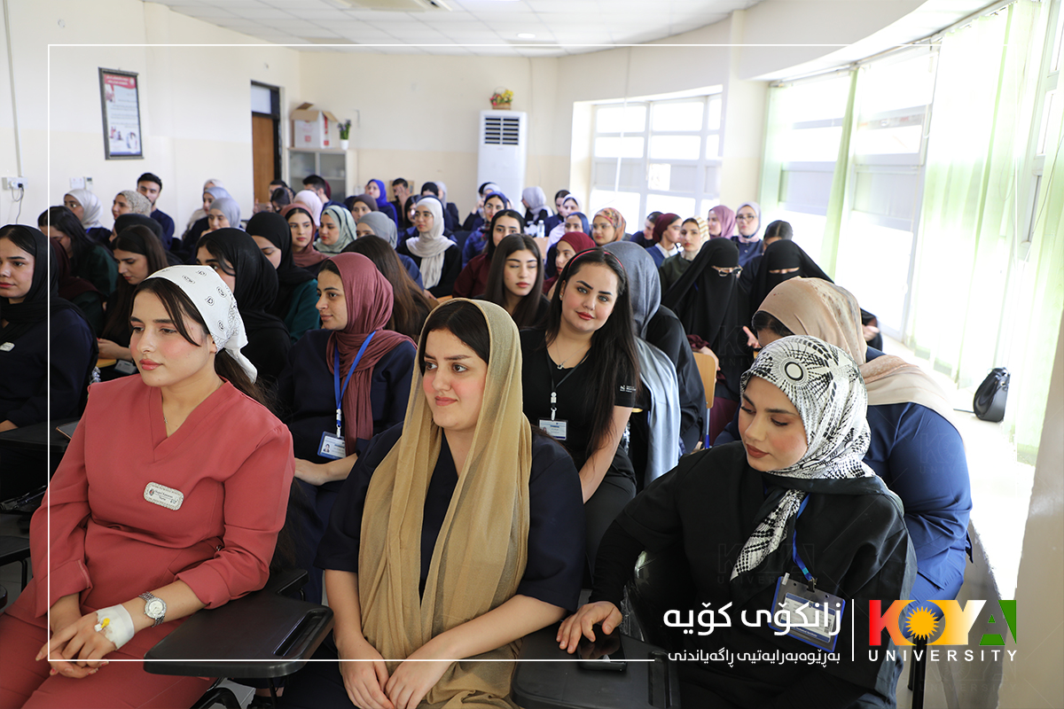 Koya University Faculty Member Presents Seminar for Nurses at Shahid Dr. Khalid Hospital
