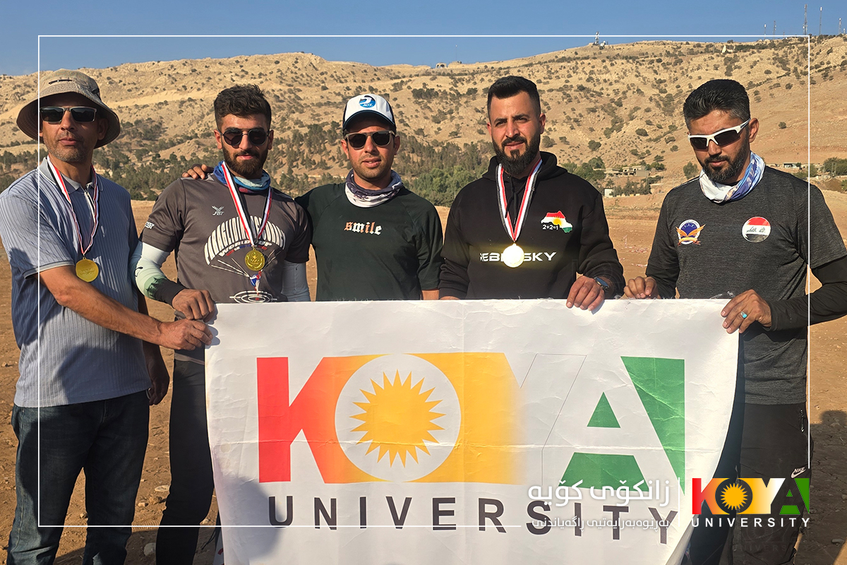  Koya University Secures First Place in Koya International Paragliding Championship