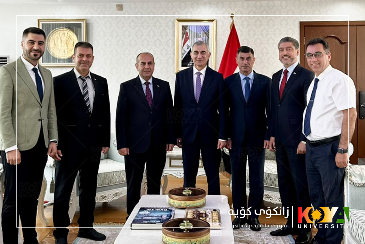 Koya University President Visits Iraqi Embassy in Beijing, Showcases Clean-Energy Transport Projects Under 'Green University' Initiative