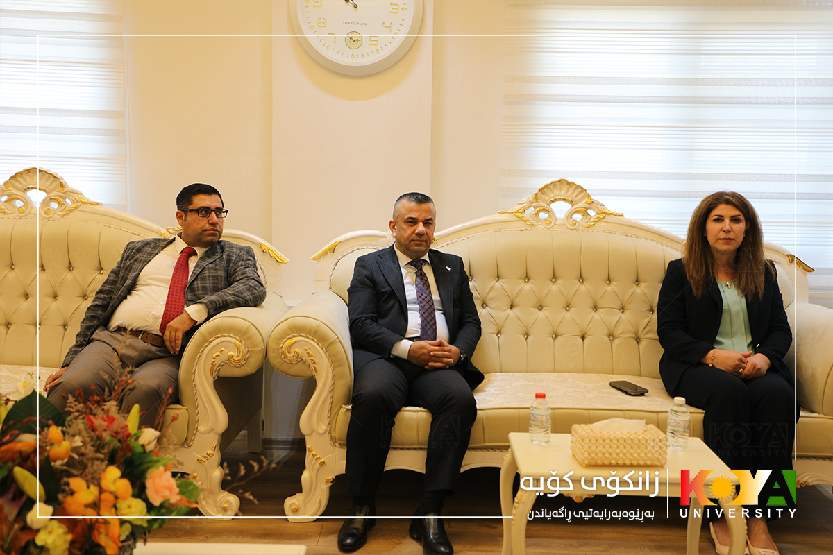 Koya University President Prof. Dr. Mohammad H. S. Zangana Receives Ambassador Dr. Daroon Fredoon Abdullah
