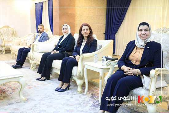 Koya University President Visits the KRG Ministry of Agriculture and Water Resources to Advance the "Green University" Initiative