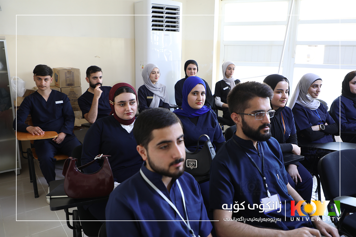 Koya University Faculty Member Presents Seminar for Nurses at Shahid Dr. Khalid Hospital