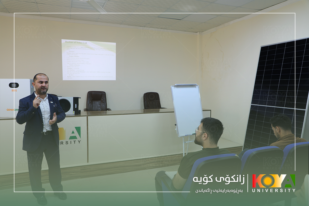 Koya University Promotes Sustainability: Specialized Training Course on Home Solar Power Systems in Collaboration with VIM Foundation 