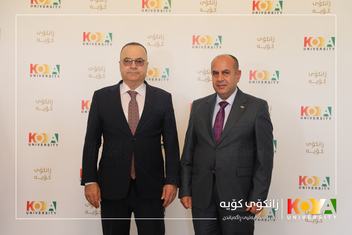 The President of Koya University receives a delegation from the Presidency of the Republic of Iraq