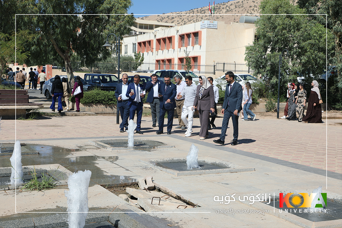 Joint Committee from Ministry of Higher Education and Ministry of Environment of Federal Government Visits Koya University