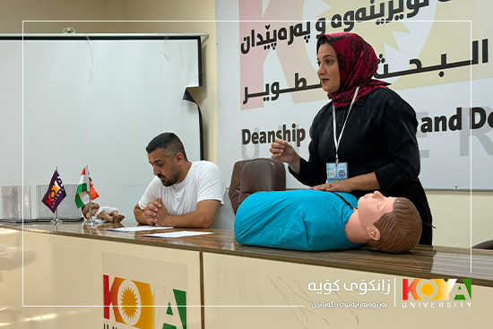 Koya University Hosts a Specialized Training Course on "Lifesaving and Water Rescue in Swimming Pools"