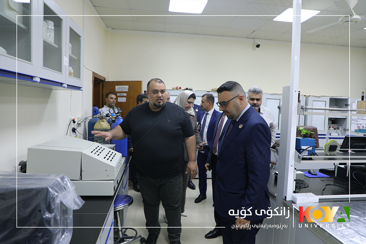 Joint Committee from Ministry of Higher Education and Ministry of Environment of Federal Government Visits Koya University