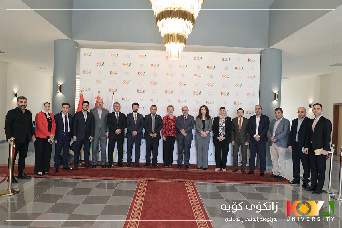 Koya University President Receives Delegation from Dutch Consulate General