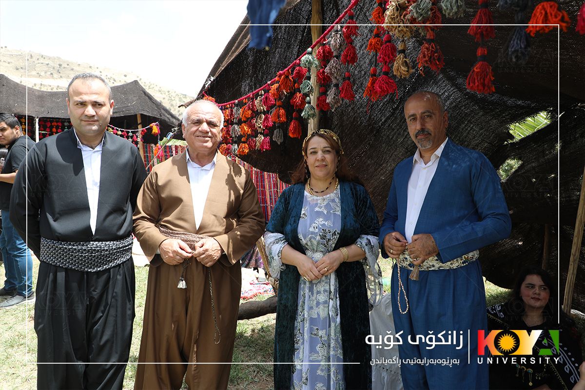 ڕەشماڵی کوردەواری لە زانکۆی کۆیە