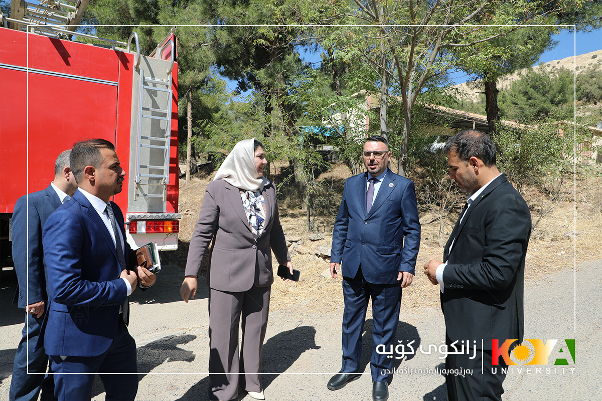 Joint Committee from Ministry of Higher Education and Ministry of Environment of Federal Government Visits Koya University
