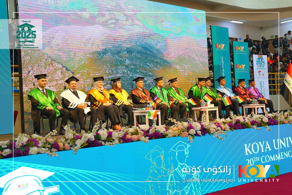 ئاهەنگی بیستەمین خولی دەرچووانی زانکۆی کۆیە بەڕێوە چوو