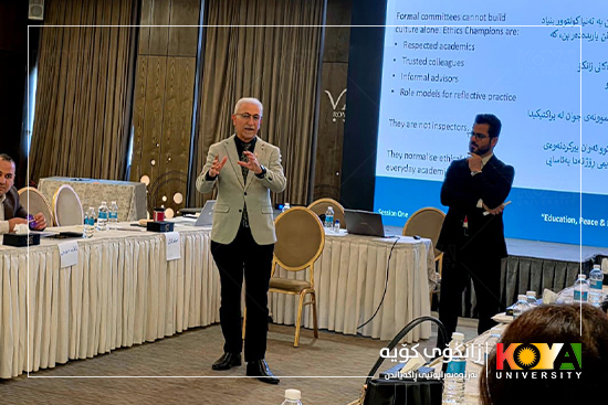 Koya University and Ulster University Organize a Research Ethics Workshop in Erbil