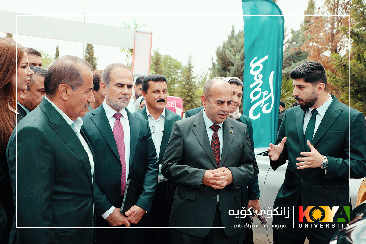 پێشانگایەکی تایبەت بە ئۆتۆمبێلی کارەبایی و هایبرێد لە زانکۆی کۆیە کرایەوە