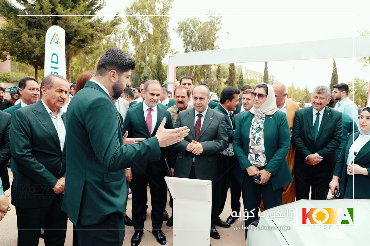 پێشانگایەکی تایبەت بە ئۆتۆمبێلی کارەبایی و هایبرێد لە زانکۆی کۆیە کرایەوە