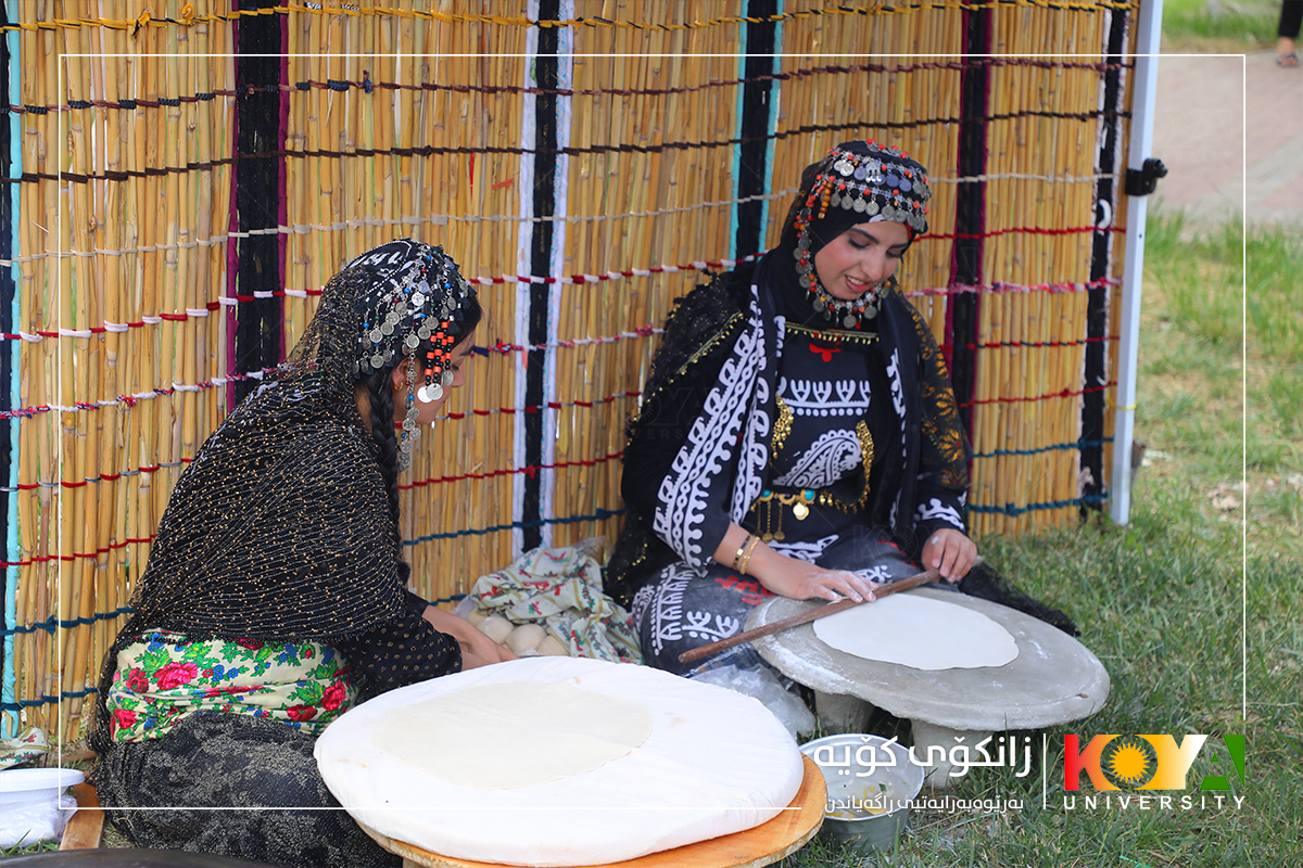 ڕەشماڵی کوردەواری لە زانکۆی کۆیە