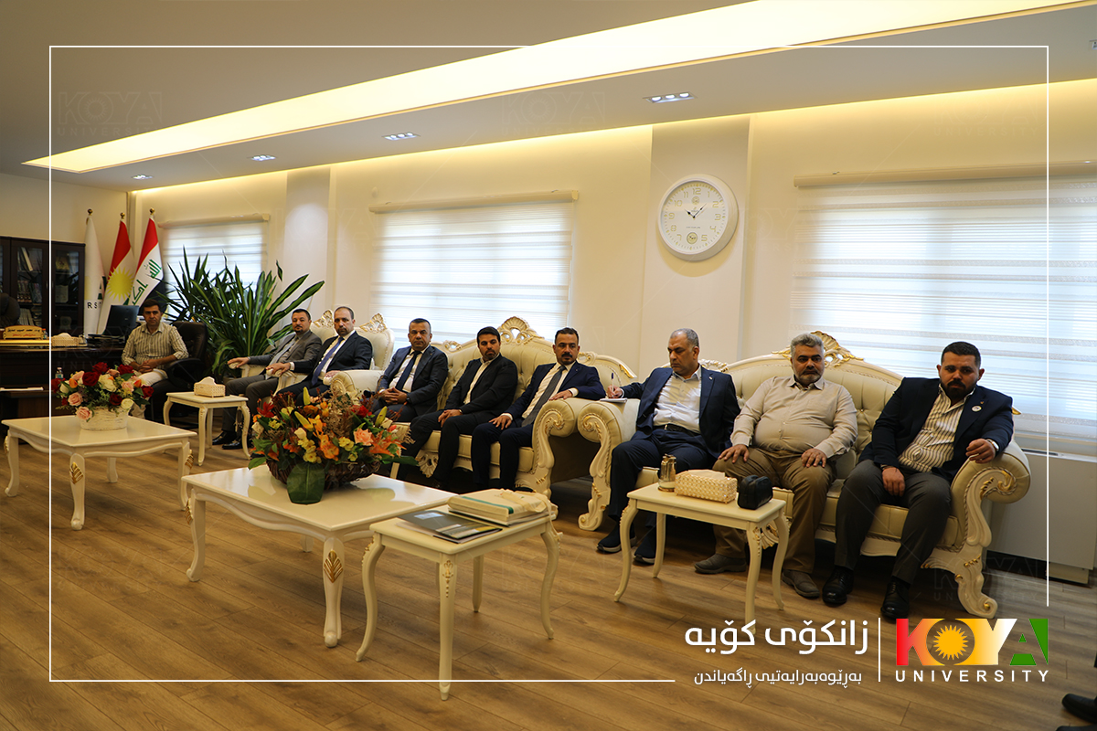 Joint Committee from Ministry of Higher Education and Ministry of Environment of Federal Government Visits Koya University