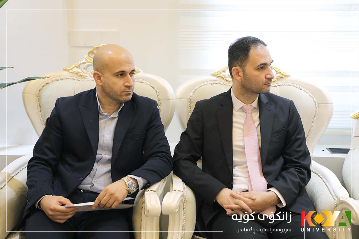 Koya University President Receives Delegation from Dutch Consulate General