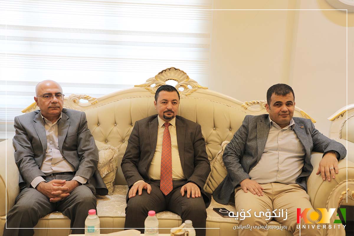 Koya University President Receives Delegation from Dutch Consulate General