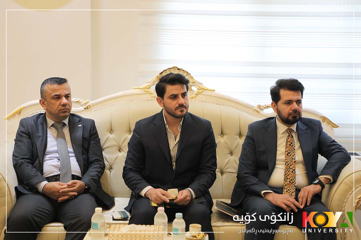 Koya University President Receives Delegation from Dutch Consulate General