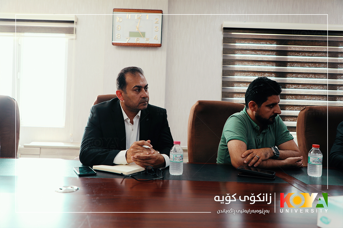 سەرۆکی زانکۆی کۆیە سەرپەرشتی کۆبوونەوەی لیژنەی جێبەجێکردنی کۆڵەگەی (توێژینەوە و داهێنان)ی پلانی ستراتیژی کرد