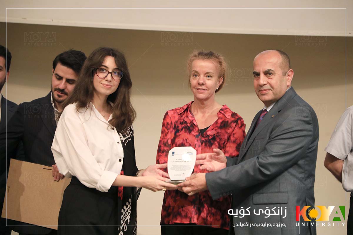  Final Ceremony of "CoCreateMyCity" Program Held at Koya University