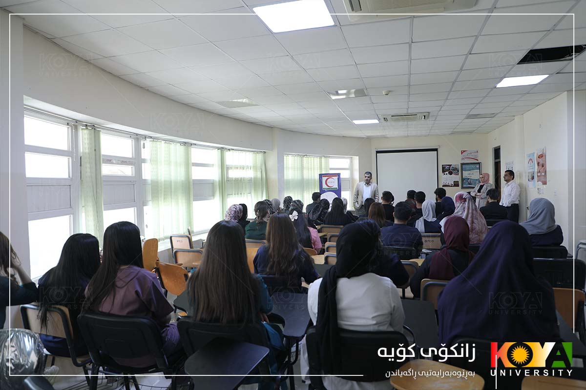 Koya University Lecturer Delivers Specialized Seminar for Medical Institute Graduates on Patient Communication Skills