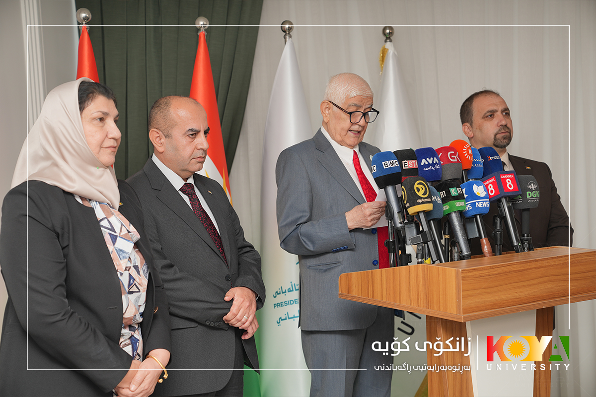 Koya University and President Jalal Talabani Foundation Announce Oil and Gas Training Course for Students