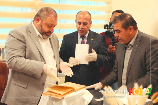 Koya University President Receives Advisor to the KRG Deputy Prime Minister for Culture Affairs