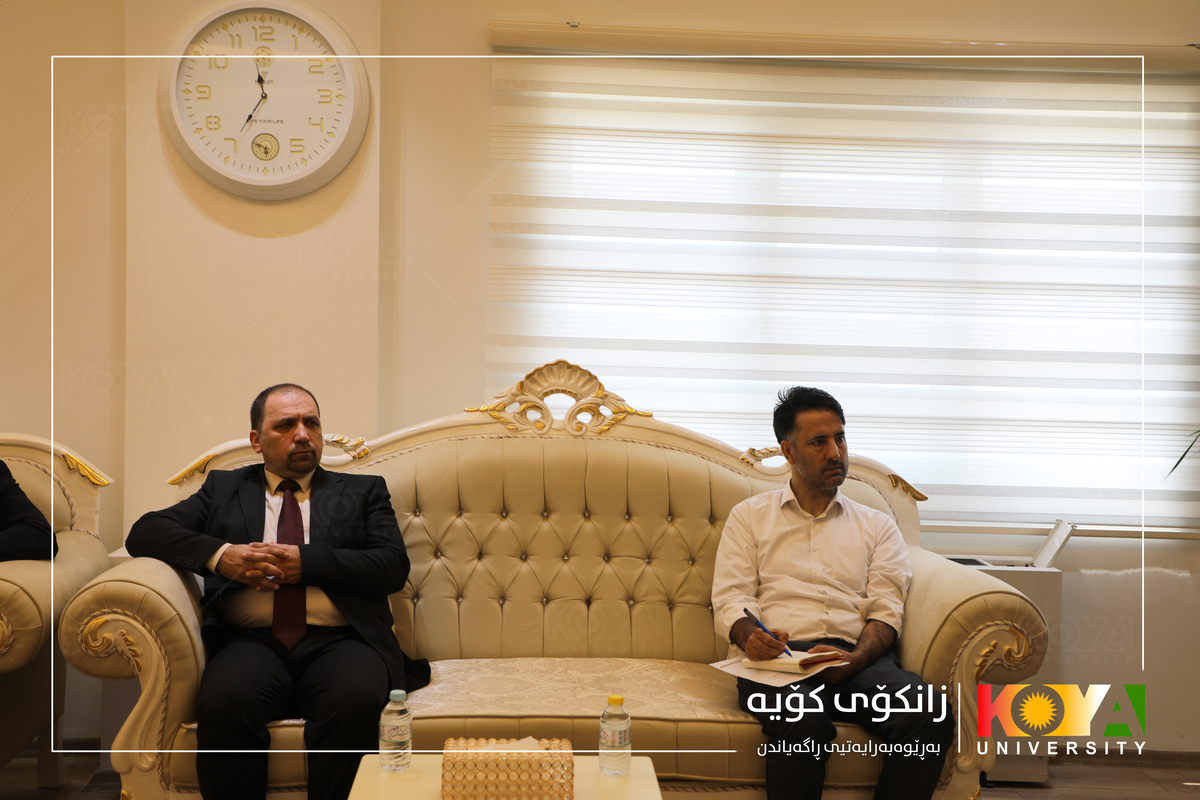 Koya University President Receives High-Level Delegation from Oxfam International to Enhance Collaboration on Sustainability