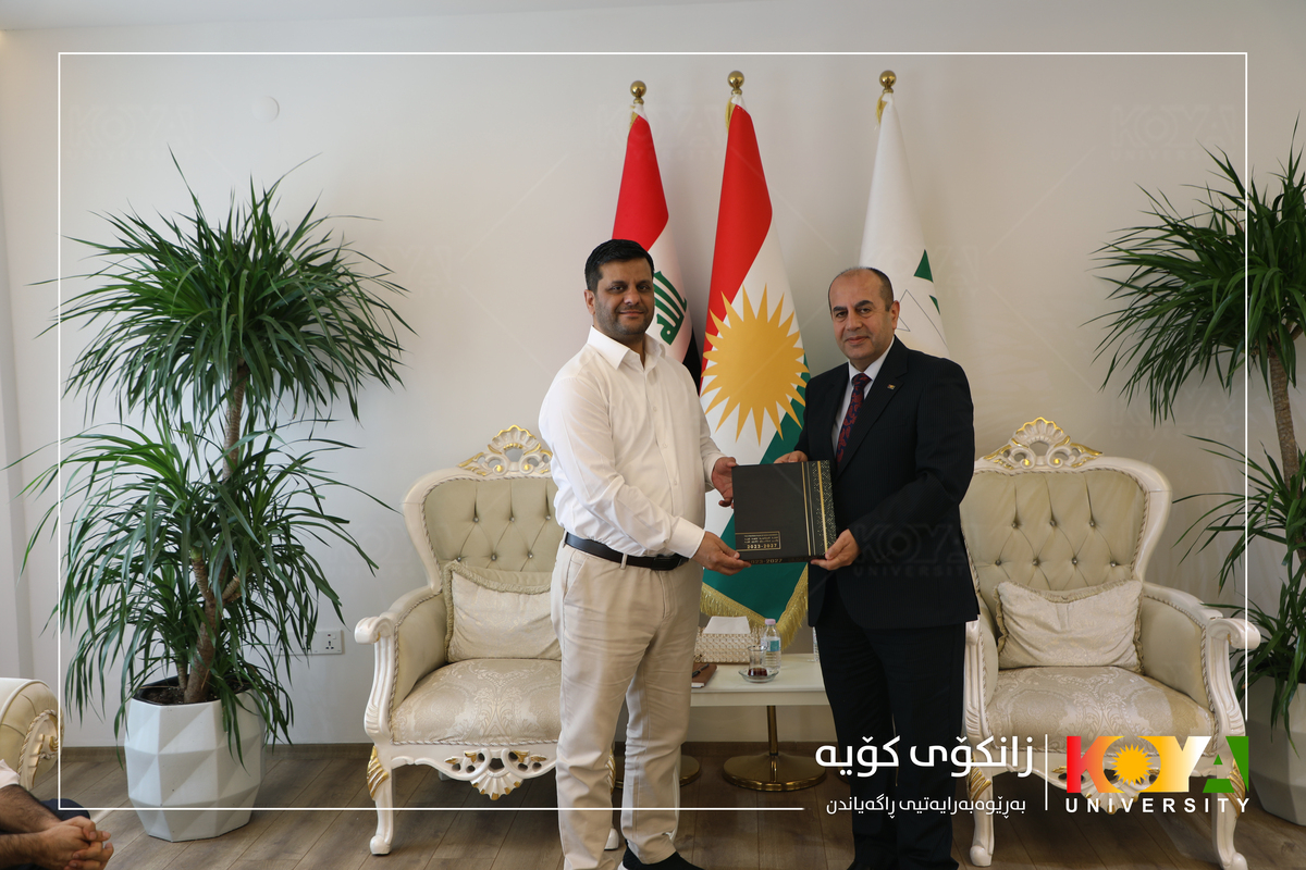Koya University President Receives High-Level Delegation from Oxfam International to Enhance Collaboration on Sustainability