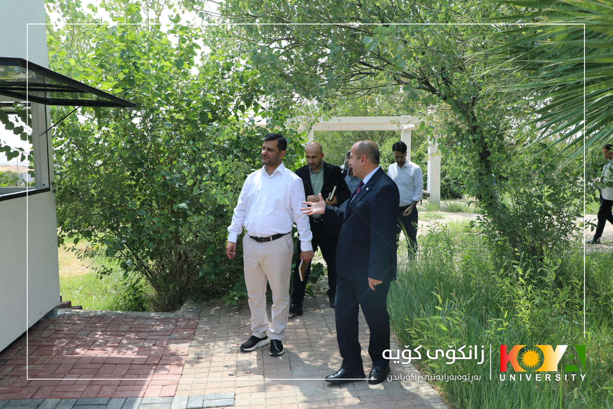 Koya University President Receives High-Level Delegation from Oxfam International to Enhance Collaboration on Sustainability