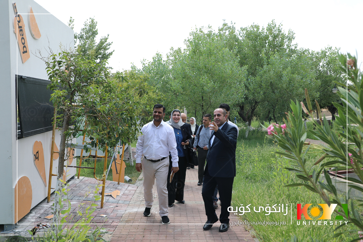 Koya University President Receives High-Level Delegation from Oxfam International to Enhance Collaboration on Sustainability