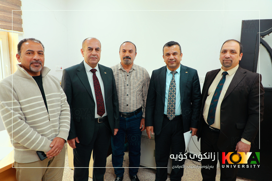 President of Koya University Visits Several University Directorates to Oversee Operations