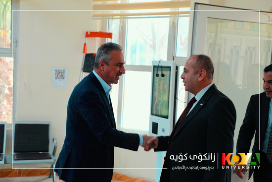 President of Koya University Visits Several University Directorates to Oversee Operations