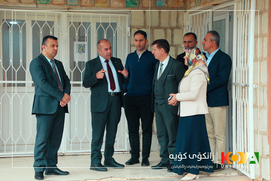 President of Koya University Visits Several University Directorates to Oversee Operations