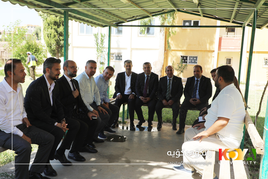 Koya University President Inspects Student Dormitories, Stresses Provision of an Optimal and Comfortable Living Environment