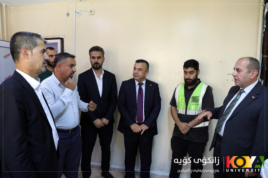 Koya University President Inspects Student Dormitories, Stresses Provision of an Optimal and Comfortable Living Environment