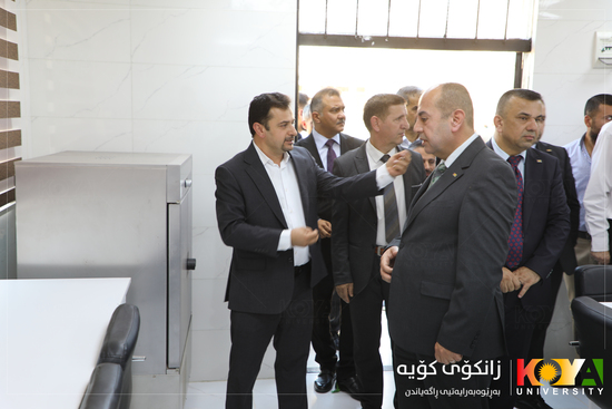Koya University President Inaugurates Academic Infrastructure and Service Development Projects