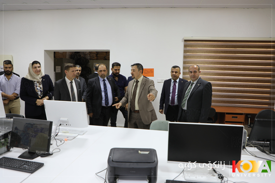 Koya University President Inaugurates Academic Infrastructure and Service Development Projects