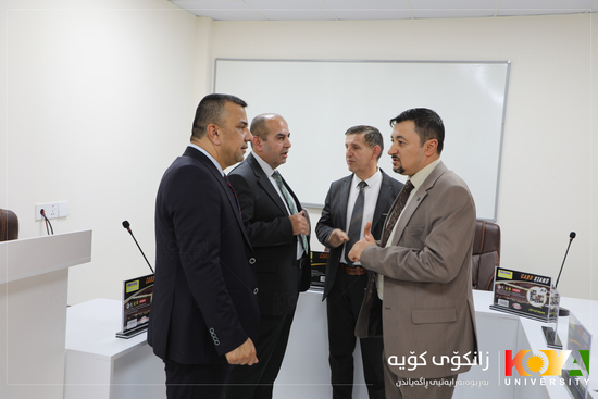 Koya University President Inaugurates Academic Infrastructure and Service Development Projects