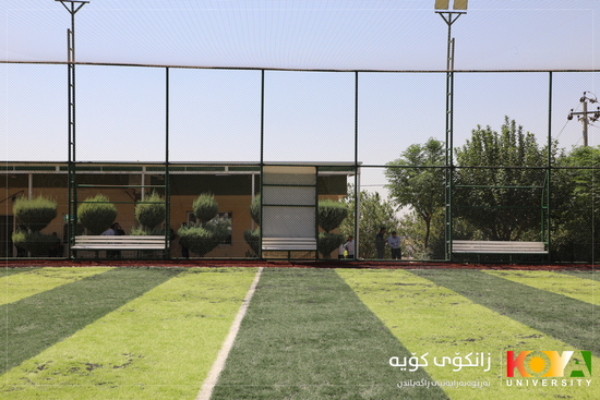Koya University President Inaugurates Renovated Futsal Court for Academic and Administrative Staff